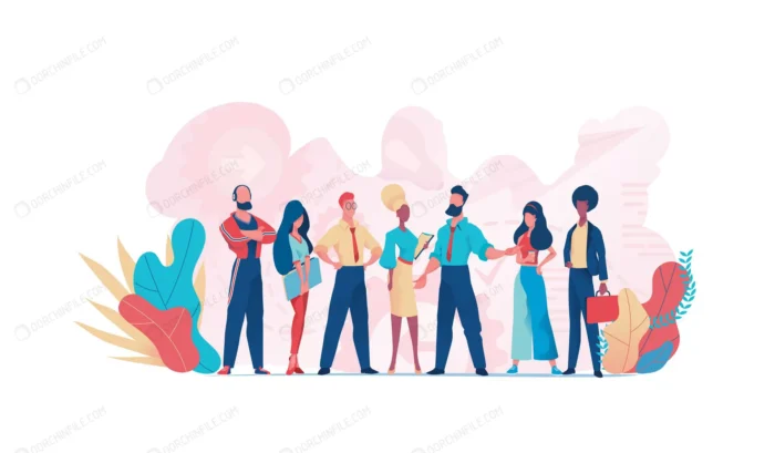group business people teamwork business team crce48ea2bc size2.45mb - title:وکتور اعضای تیم کسب و کار - اورچین فایل - format:EPS - وکتور - sku:crce48ea2bc - keywords: p_id:91265
