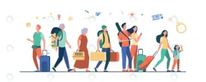 group tourists with suitcases bags standing airpo crccf762dcd size1.21mb - title:Home - اورچین فایل - format: - sku: - keywords: p_id:18