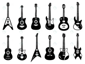 guitars silhouette black electric acoustic music crcc308fd6a size1.16mb - title:Home - اورچین فایل - format: - sku: - keywords: p_id:18