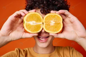 guy with curly hair oranges near face emotions rnd121 frp13586697 - title:Home - اورچین فایل - format: - sku: - keywords: p_id:18