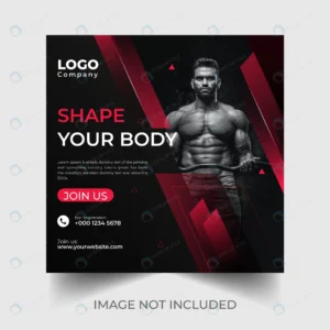 gym fitness instagram square banner social media p rnd971 frp24974872 - title:Home - اورچین فایل - format: - sku: - keywords: p_id:18