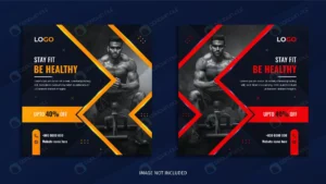 gym fitness social media post set design with sim crcb2850413 size2.51mb - title:Home - اورچین فایل - format: - sku: - keywords: p_id:18