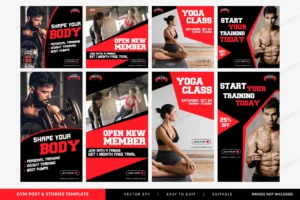 gym fitness social media post stories template crcbaafa347 size2.95mb - title:Home - اورچین فایل - format: - sku: - keywords: p_id:18