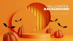 halloween background with podium product display crcf926d487 size51.47mb 1 - title:Home - اورچین فایل - format: - sku: - keywords: p_id:18