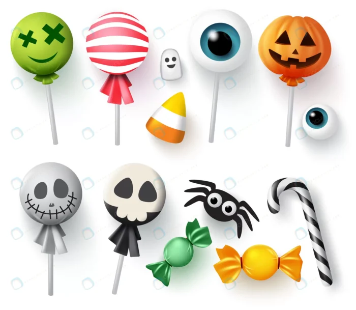 halloween candy vector set trick treat sweets hal crc08349aa6 size6.86mb - title:مجموعه آبنبات با عناصر جشن هالووین - اورچین فایل - format:EPS - وکتور - sku:crc08349aa6 - keywords: p_id:64522