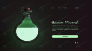 halloween landing page template with potion 3d re crcb8725c38 size45.65mb 1 - title:Home - اورچین فایل - format: - sku: - keywords: p_id:18