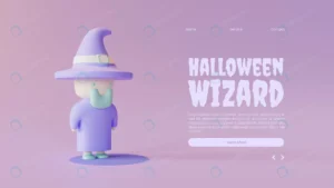 halloween landing page template with wizard 3d re crc03409d1d size36.69mb 1 - title:Home - اورچین فایل - format: - sku: - keywords: p_id:18