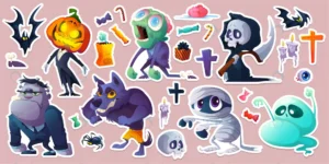 halloween stickers with monsters bats candies crc2b1319f4 size5.66mb 1 - title:Home - اورچین فایل - format: - sku: - keywords: p_id:18