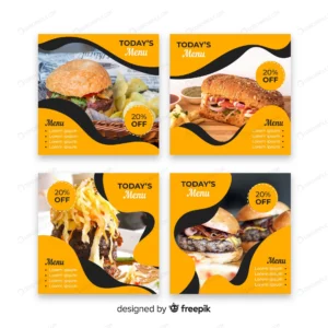 hamburgers instagram post collection with photo crc775b077f size1.26mb - title:Home - اورچین فایل - format: - sku: - keywords: p_id:18