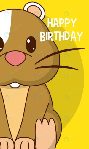 hamster happy birthday cute card crc0530a554 size1.67mb - title:Home - اورچین فایل - format: - sku: - keywords: p_id:18