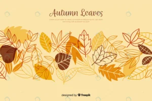 hand drawn autumn leaves background rnd575 frp5113135 - title:Home - اورچین فایل - format: - sku: - keywords: p_id:18