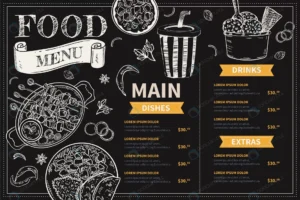 hand drawn blackboard menu restaurant 3 crcb21dc7e0 size7.48mb - title:Home - اورچین فایل - format: - sku: - keywords: p_id:18