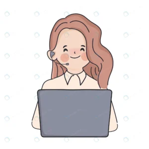 hand drawn clip art woman customer service call c crc1fd7a2e8 size1.52mb - title:Home - اورچین فایل - format: - sku: - keywords: p_id:18