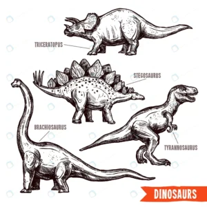 hand drawn dinosaurs set black doodle crc93345552 size6.89mb - title:Home - اورچین فایل - format: - sku: - keywords: p_id:18