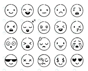 hand drawn emoji doodle emoticons smile face sket crc5a87cc70 size1.76mb - title:Home - اورچین فایل - format: - sku: - keywords: p_id:18