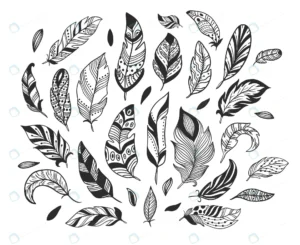 hand drawn feathers sketch bird feather retro art crc93de8ebd size3.80mb 1 - title:Home - اورچین فایل - format: - sku: - keywords: p_id:18