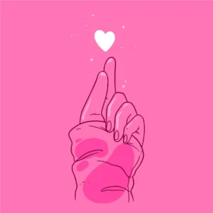 hand drawn finger heart theme - title:Home - اورچین فایل - format: - sku: - keywords: p_id:18