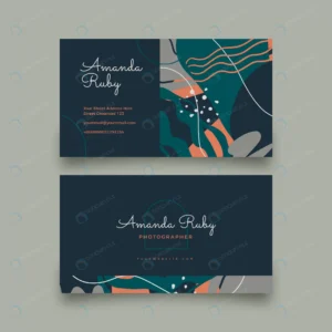 hand drawn flat design elegant business card rnd365 frp23151189 - title:Home - اورچین فایل - format: - sku: - keywords: p_id:18