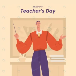 hand drawn flat teachers day illustration 4 crcb3e5603b size0.29mb - title:Home - اورچین فایل - format: - sku: - keywords: p_id:18