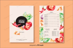 hand drawn food menu template crc329bb995 size73.22mb - title:Home - اورچین فایل - format: - sku: - keywords: p_id:18