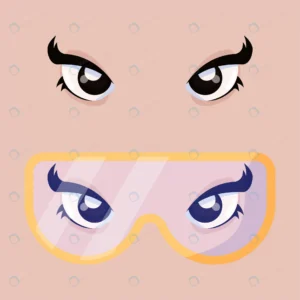 hand drawn girl anime eyes with big glasses rnd473 frp23263653 - title:Home - اورچین فایل - format: - sku: - keywords: p_id:18