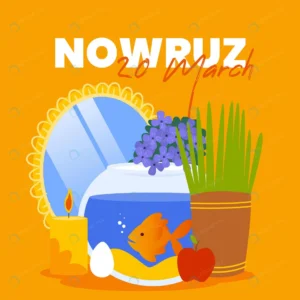 hand drawn happy nowruz illustration with fishbow crce9d446a6 size1.26mb 1 - title:Home - اورچین فایل - format: - sku: - keywords: p_id:18