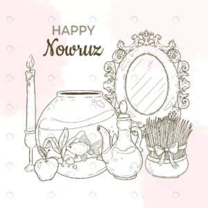 hand drawn happy nowruz illustration with mirror crc1fd062eb size20.28mb - title:Home - اورچین فایل - format: - sku: - keywords: p_id:18