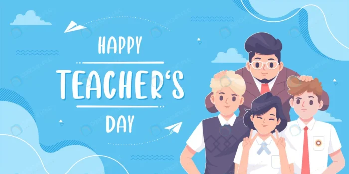 hand drawn happy teachers day greeting card templ crc87d088de size652.57kb 1 - title:وکتور تبریک روز معلم - اورچین فایل - format:EPS - وکتور - sku:crc87d088de - keywords: p_id:43587