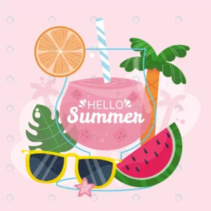 hand drawn hello summer illustration crcb8c1cbd5 size0.90mb - title:Home - اورچین فایل - format: - sku: - keywords: p_id:18