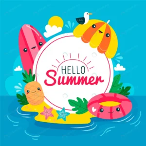 hand drawn hello summer illustration 2 crc390430de size0.84mb - title:Home - اورچین فایل - format: - sku: - keywords: p_id:18