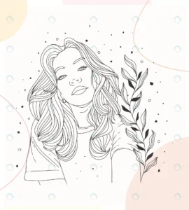 hand drawn illustration woman flowers minimalist crc7b9ae961 size1.72mb 1 - title:Home - اورچین فایل - format: - sku: - keywords: p_id:18