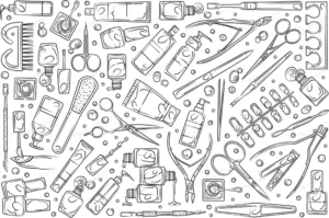 hand drawn nail salon tools crcec088660 size7.54mb - title:Home - اورچین فایل - format: - sku: - keywords: p_id:18