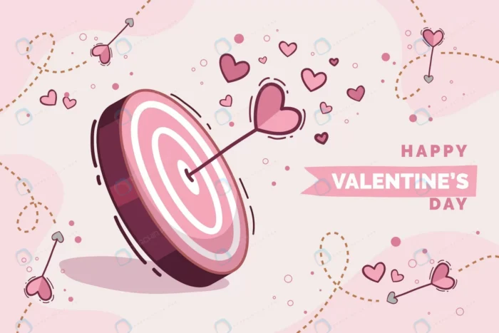 hand drawn valentines day background crc3c25e931 size893.35kb - title:طرح ویژه روز ولنتاین - اورچین فایل - format:EPS - وکتور - sku:crc3c25e931 - keywords: p_id:32918