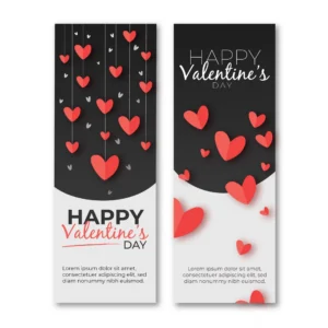 hand drawn valentines day banners - title:Home - اورچین فایل - format: - sku: - keywords: p_id:18