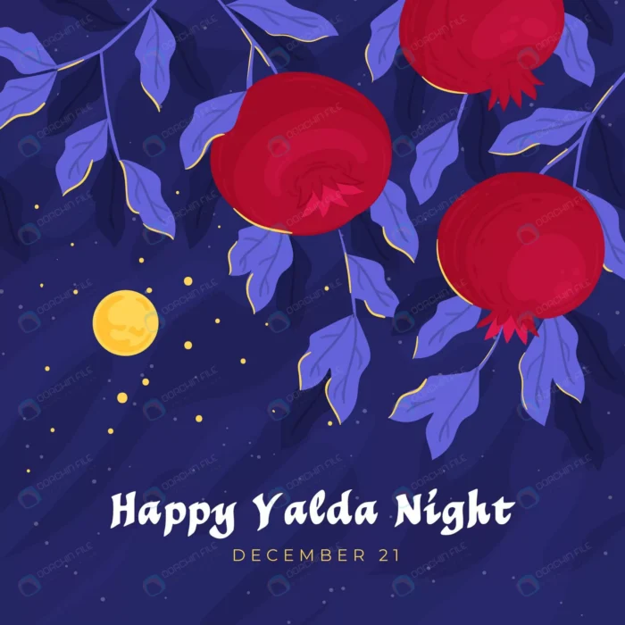 hand drawn yalda background 4 crcb8de83bf size1.08mb 1 - title:طرح فلت تبریک شب یلدا - اورچین فایل - format:EPS - وکتور - sku:crcb8de83bf - keywords: p_id:43116
