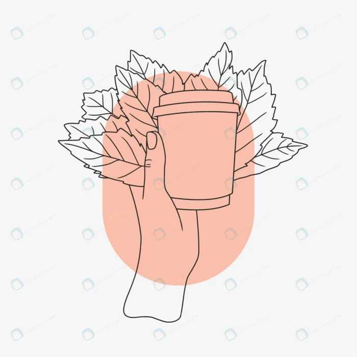 hand holding cup coffee leaves line art style 1.webp crcc1a31e44 size447.04kb 1 - title:نقاشی خطی طرح ماگ قهوه - اورچین فایل - format:EPS - وکتور - sku:crcc1a31e44 - keywords: p_id:44636