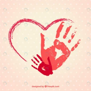 hand painted heart with handprints crc25564412 size5.78mb - title:Home - اورچین فایل - format: - sku: - keywords: p_id:18