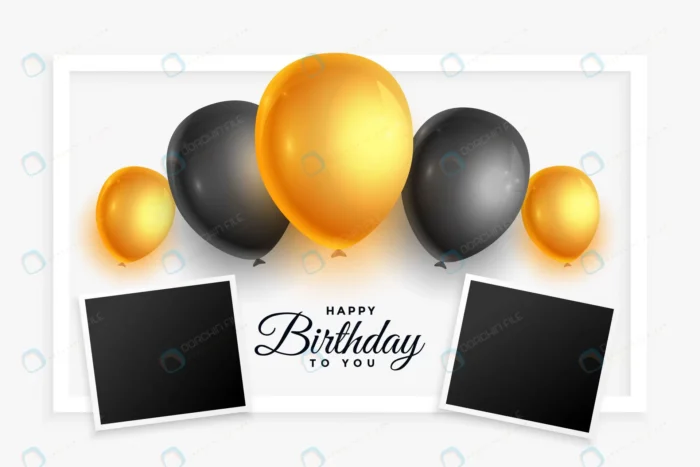 happy birthday background with golden black ballo crc615ae71d size3.26mb - title:وکتور بکگراند تبریک تولد با بادکنک - اورچین فایل - format:EPS - وکتور - sku:crc615ae71d - keywords: p_id:59956