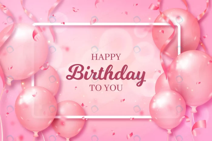 happy birthday background with pink balloons crc4811424a size13.94mb - title:طرح تبریک جشن تولد - اورچین فایل - format:EPS - وکتور - sku:crc4811424a - keywords: p_id:34729