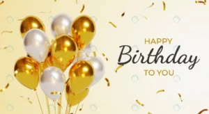 happy birthday background with realistic gold ball rnd600 frp20892892 - title:Home - اورچین فایل - format: - sku: - keywords: p_id:18