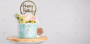 happy birthday cake with macaroons flowers stand rnd289 frp10575622 - title:Home - اورچین فایل - format: - sku: - keywords: p_id:18