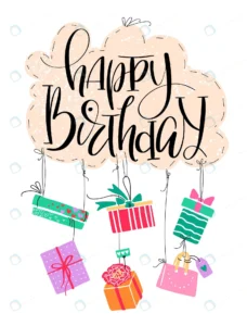 happy birthday calligraphy with hand drawn colorfu rnd722 frp30713851 - title:Home - اورچین فایل - format: - sku: - keywords: p_id:18