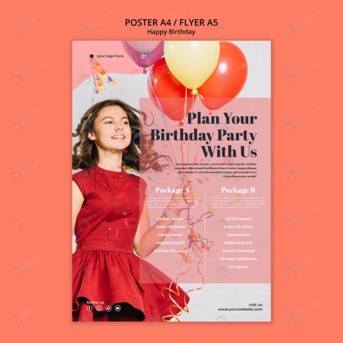 happy birthday flyer with girl holding balloons.j crcb30a853f size75.84mb - title:قالب لایه باز جشن تولد - اورچین فایل - format:PSD - فتوشاپ - sku:crcb30a853f - keywords: p_id:75805