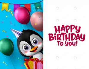 happy birthday greeting card vector penguin chara crcc8d46c1e size5.62mb - title:Home - اورچین فایل - format: - sku: - keywords: p_id:18