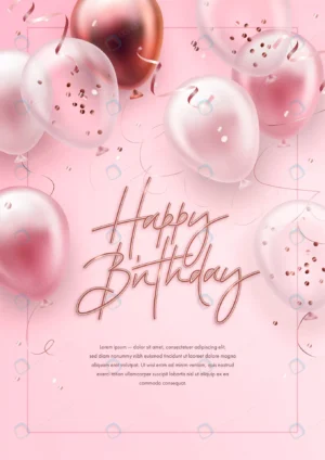 happy birthday greeting card with realistic balloo rnd383 frp16141402 - title:Home - اورچین فایل - format: - sku: - keywords: p_id:18