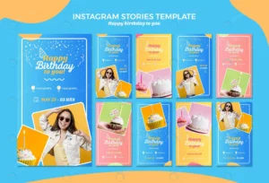 happy birthday instagram stories template crce1030237 size43.07mb - title:Home - اورچین فایل - format: - sku: - keywords: p_id:18