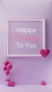 happy birthday instagram story 3d render template crcbf919222 size23.18mb - title:Home - اورچین فایل - format: - sku: - keywords: p_id:18