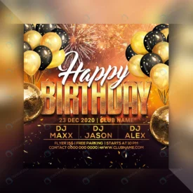 happy birthday party flyer template crc0c8efbee size43.20mb - title:Home Main - اورچین فایل - format: - sku: - keywords: p_id:18