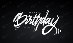 happy birthday you lettering black background gree rnd437 frp17086007 - title:Home - اورچین فایل - format: - sku: - keywords: p_id:18