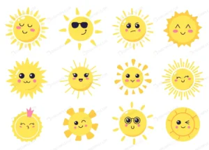 happy cartoon sun hand drawn cute smiling suns su crc264c1443 size2.15mb - title:Home - اورچین فایل - format: - sku: - keywords: p_id:18